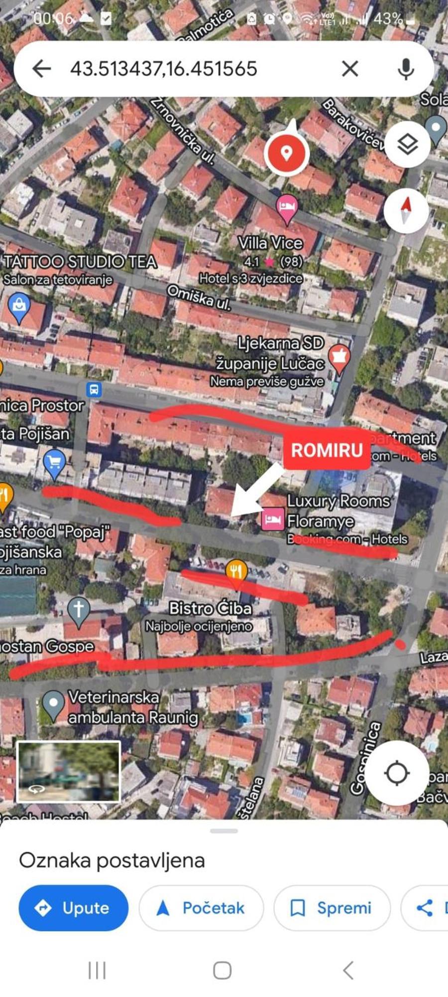 Romiru Rooms And Studio Apartment Split Bagian luar foto